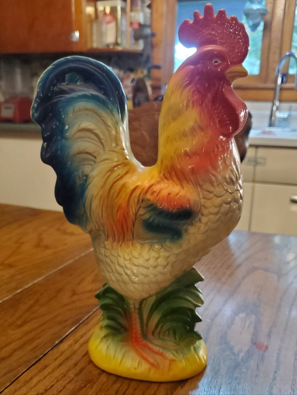 Vintage Ceramic Carnival Prize Chicken, 1930s-1940s - Picture 2 of 10
